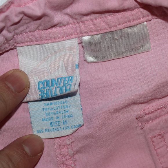 Counter Culture Pink Shorts with Drawstring w30 - Picture 3 of 7